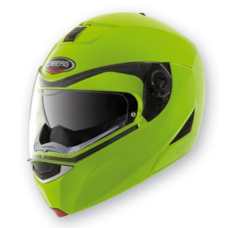 CABERG výklopná prilba, model modus (pinlock), žltá fluo