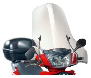 KAPPA montážne diely pre montáž plexi, KYMCO PEOPLE S