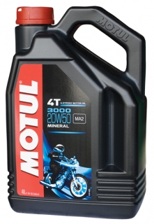 MOTUL olej 3000 4T 20W50 4L