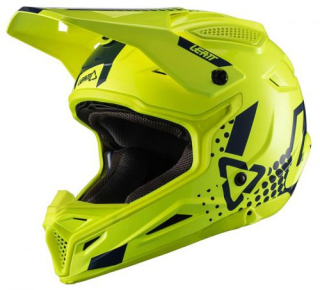 LEATT prilba, model GPX 4.5 V20.2, žltá fluo